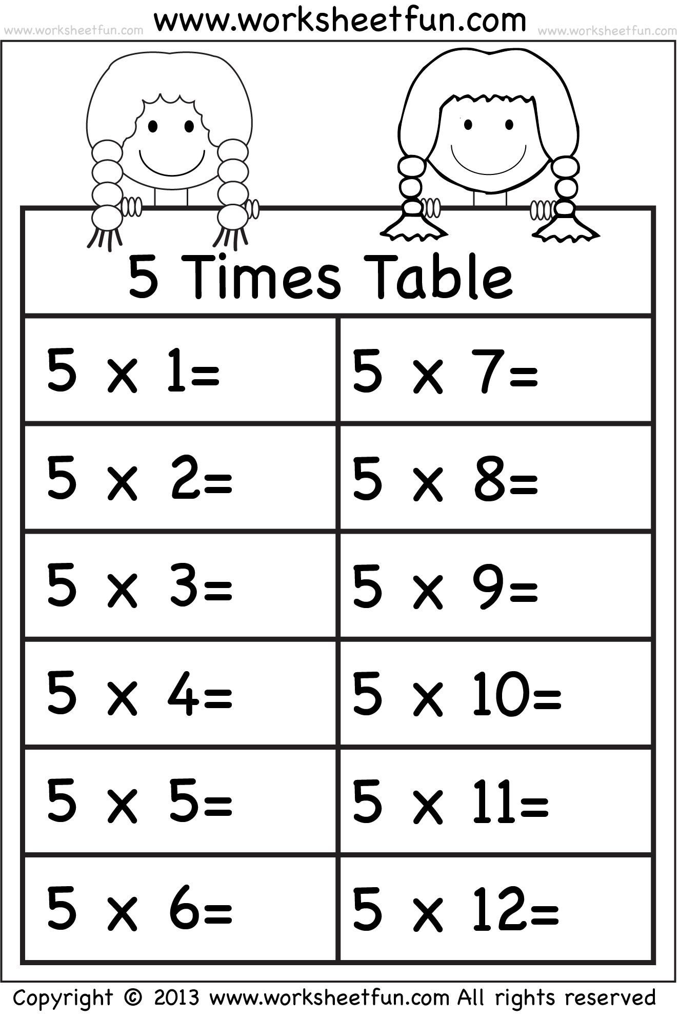 80 Printable 12 Times Table Worksheets 79