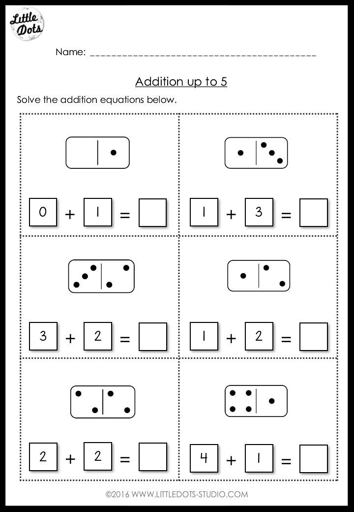 80 Printable Addition Within 10 Worksheets 13