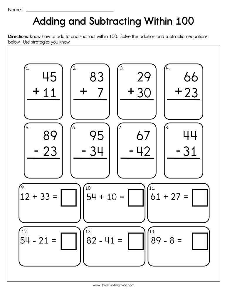 80 Printable Addition Within 10 Worksheets 43