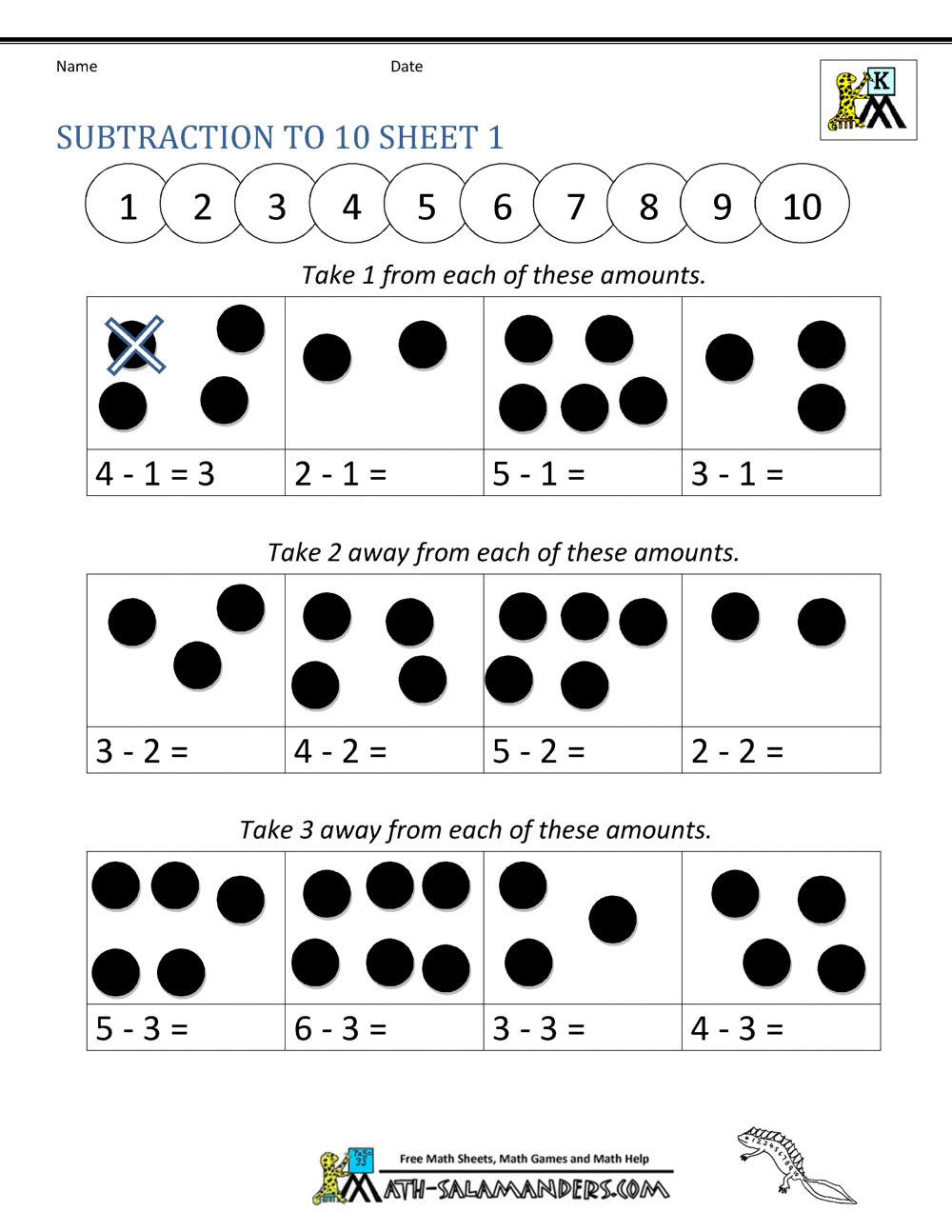 80 Printable Addition Within 10 Worksheets 68