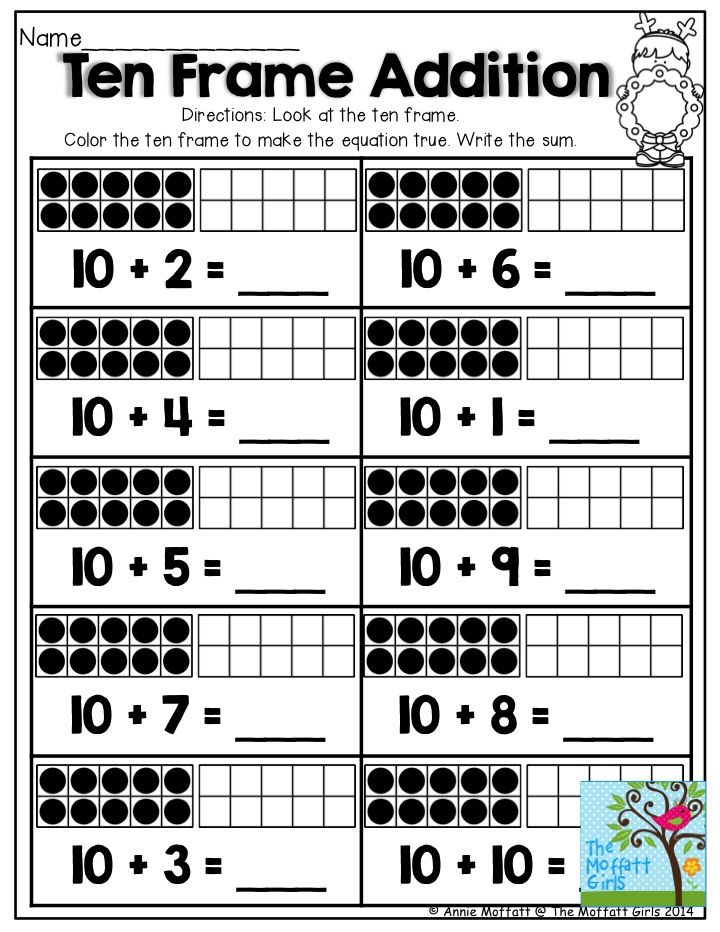 80 Printable Addition Within 10 Worksheets 75