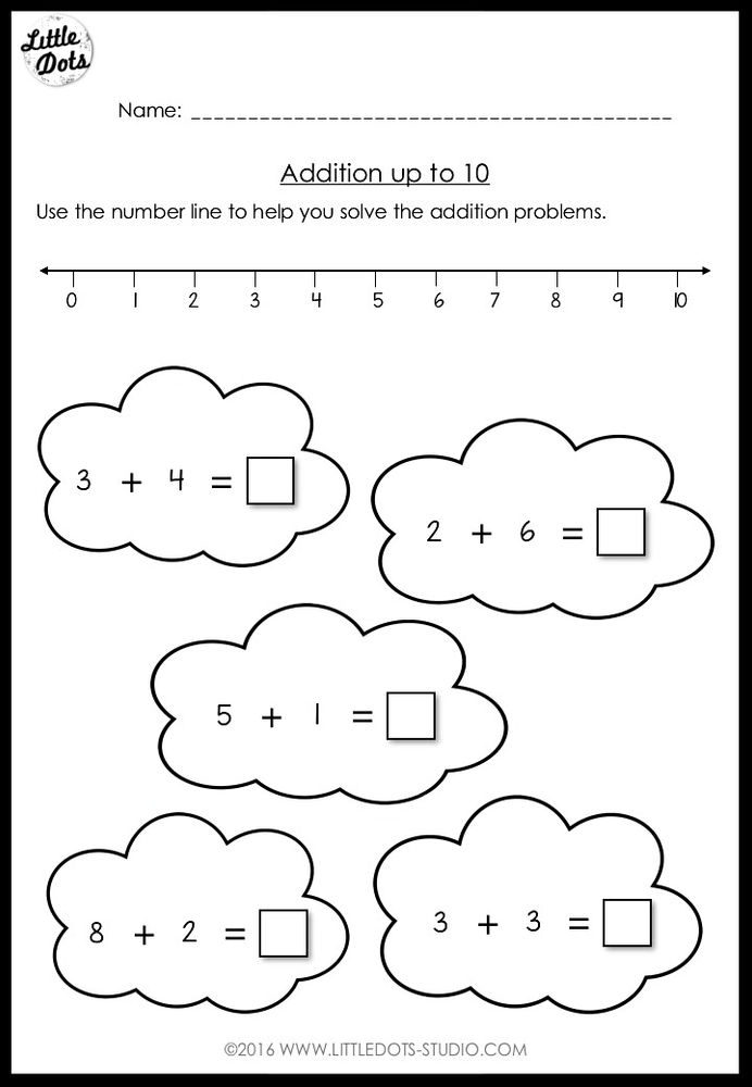 80 Printable Addition Within 10 Worksheets 77