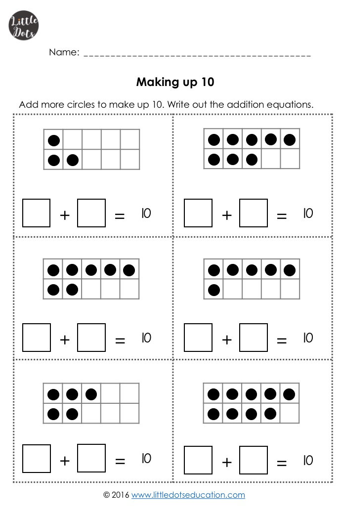 80 Printable Addition Within 10 Worksheets 80