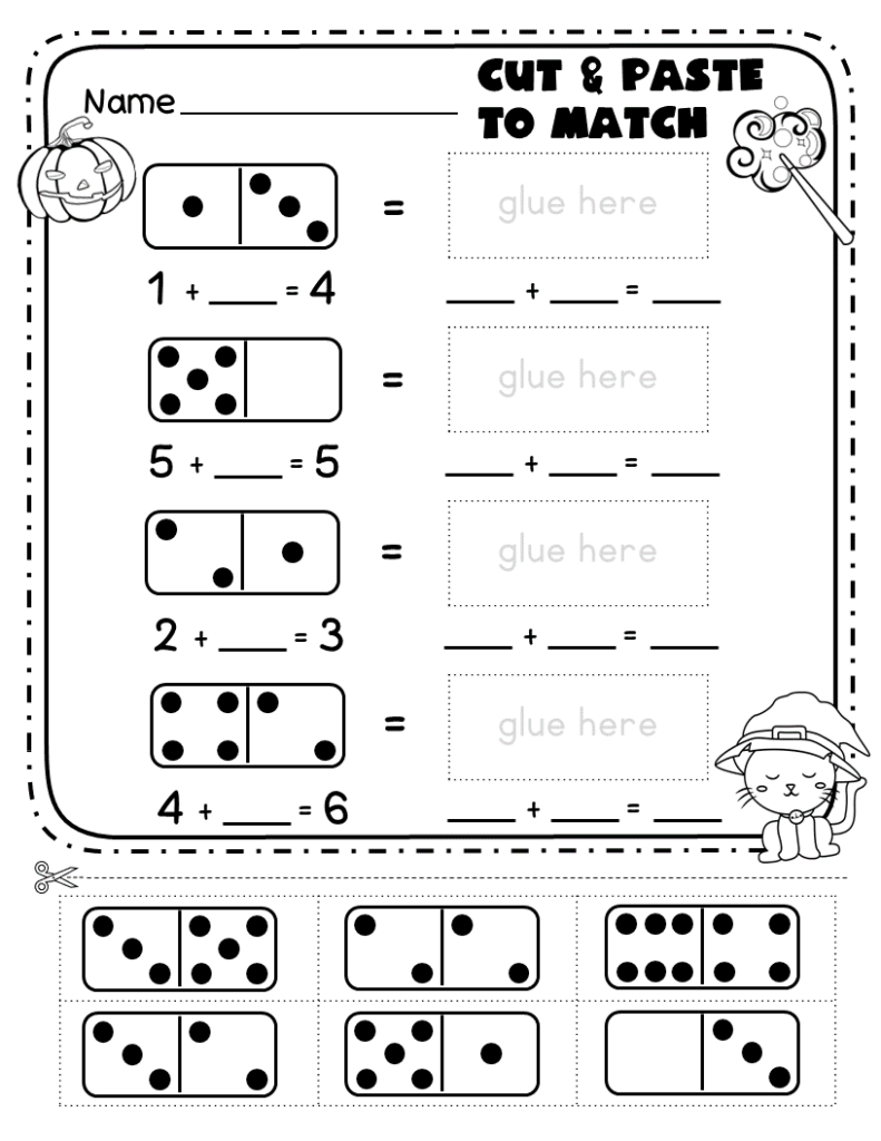 80 Printable Addition Within 10 Worksheets 84