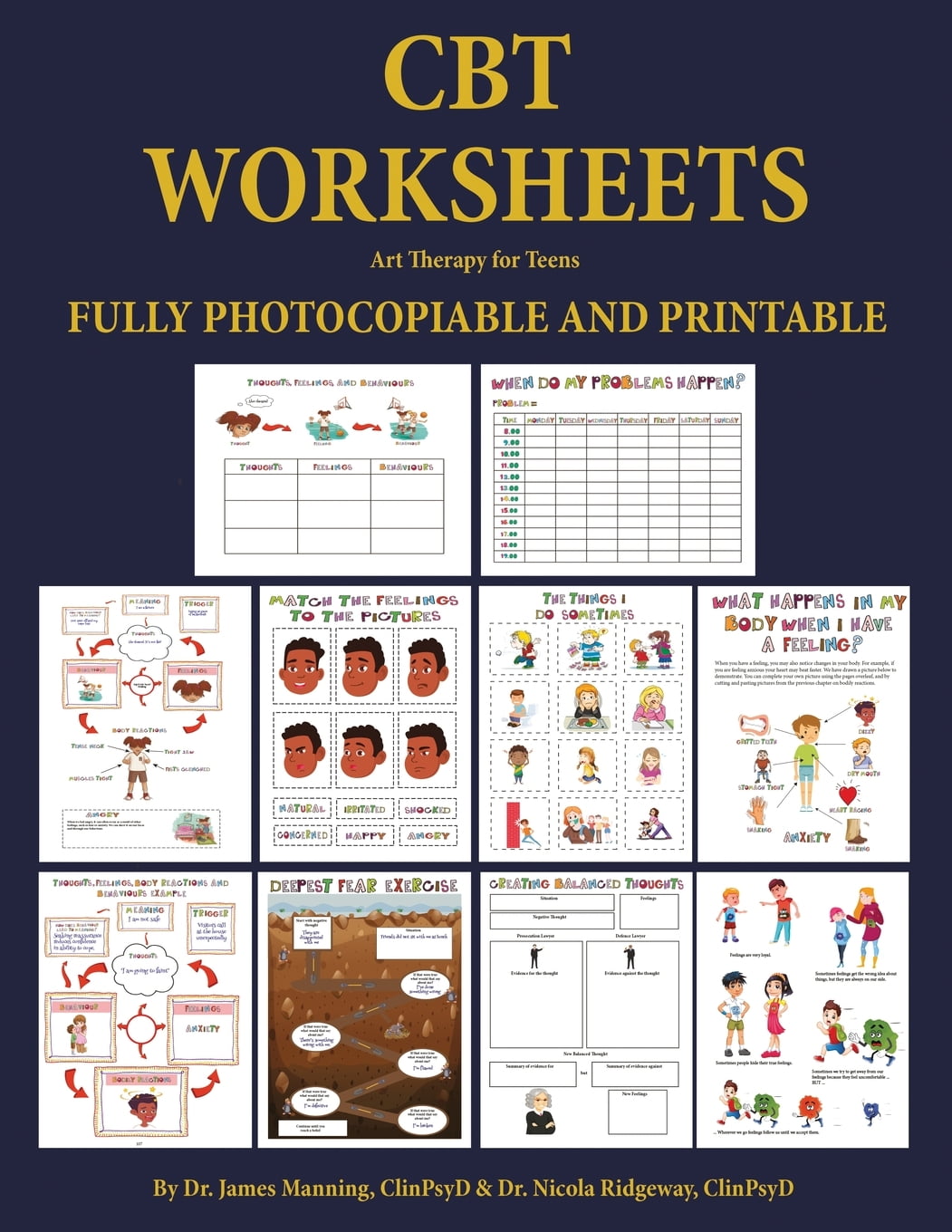 80 Printable Cbt Worksheets For Teens 43