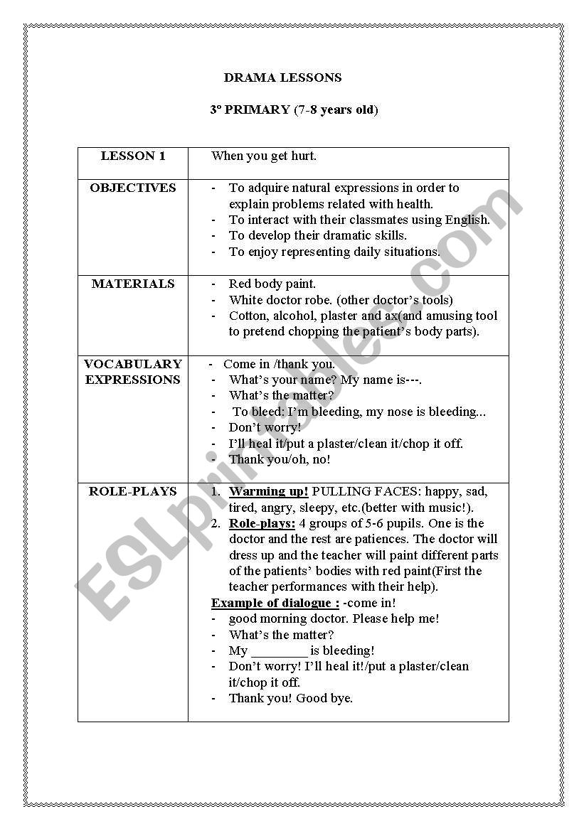 80 Printable Elements Of Drama Worksheets 49