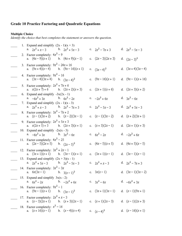 80 Printable Factorization Worksheets With Answers 54