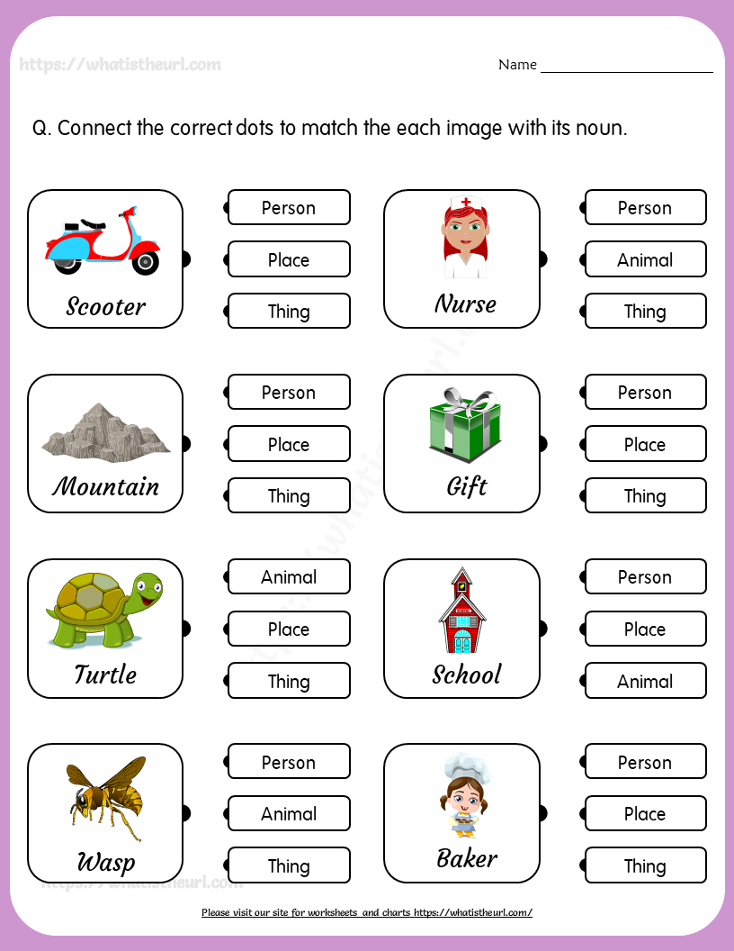 80 Printable Identify The Nouns Worksheets 16