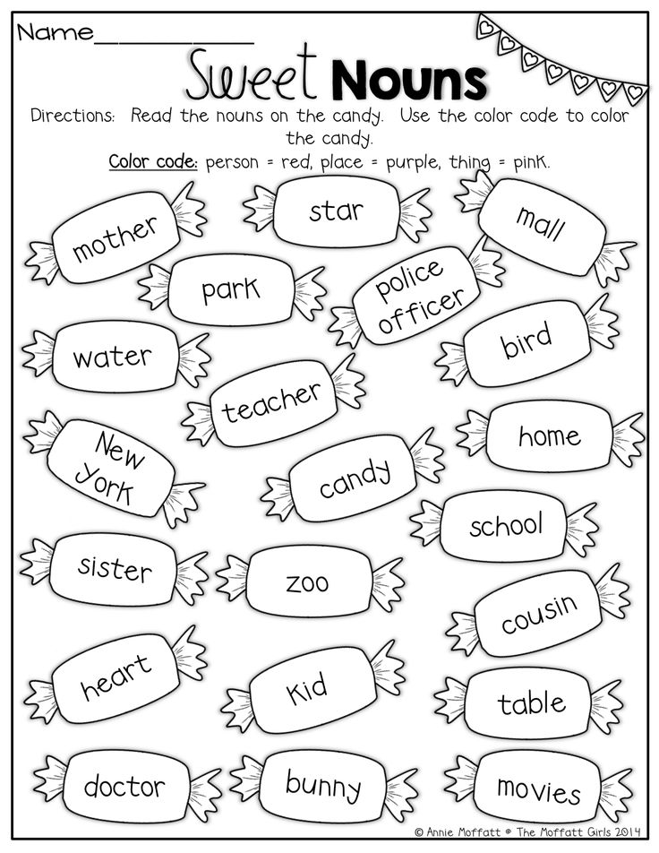 80 Printable Identify The Nouns Worksheets 34