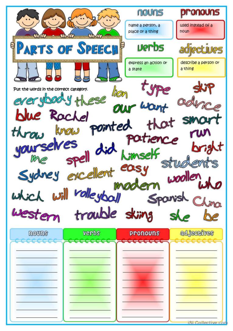 80 Printable Identify The Nouns Worksheets 64