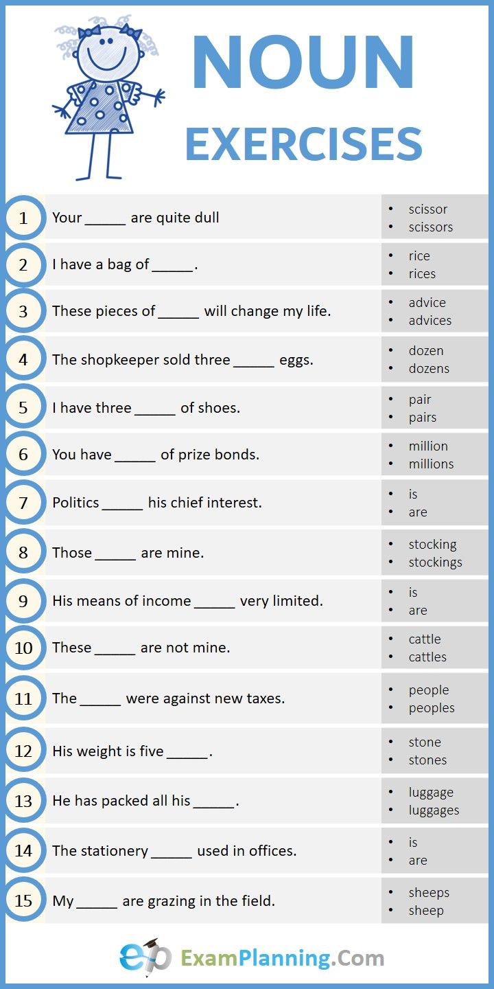 80 Printable Identify The Nouns Worksheets 9