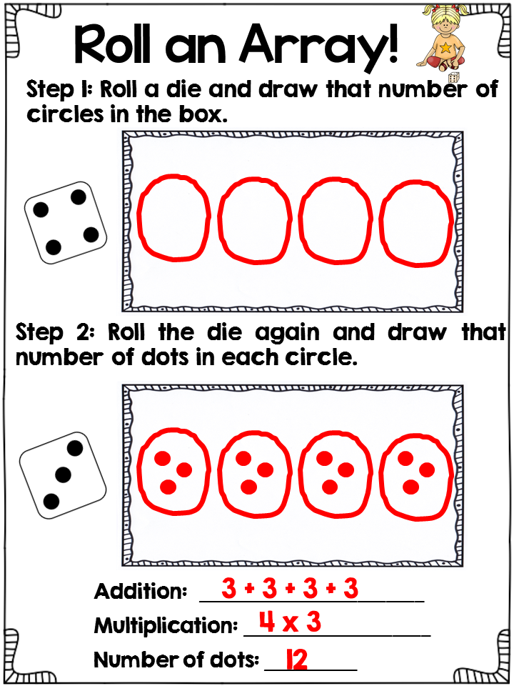 80 Printable Multiplying With Arrays Worksheets 16