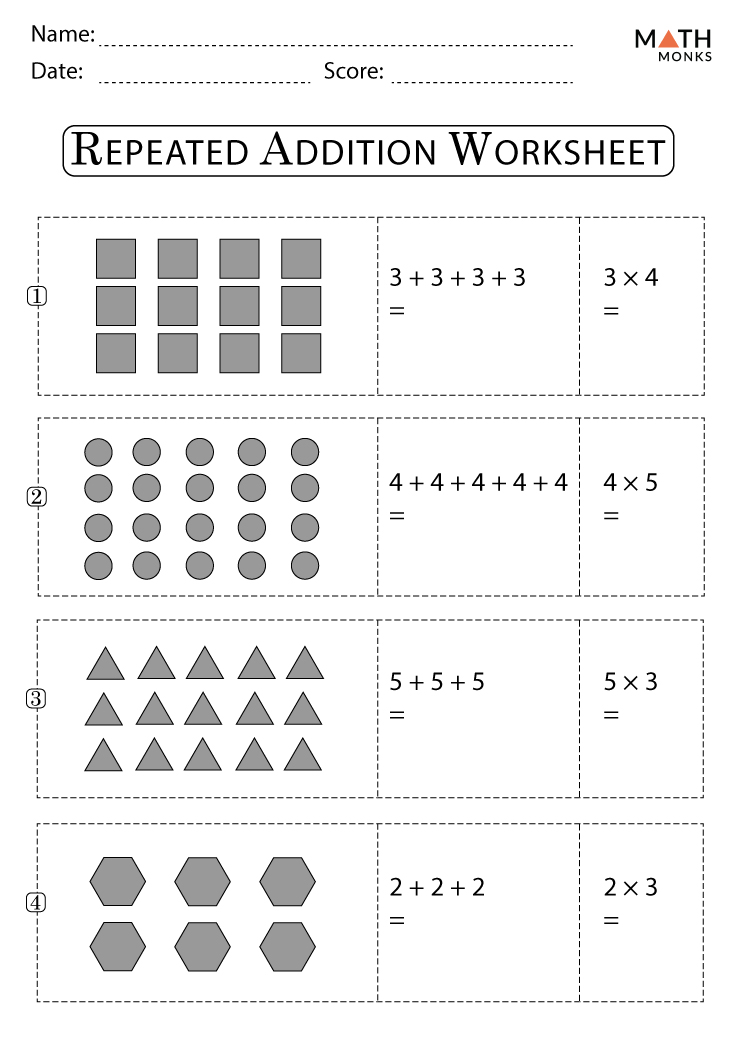 80 Printable Multiplying With Arrays Worksheets 72