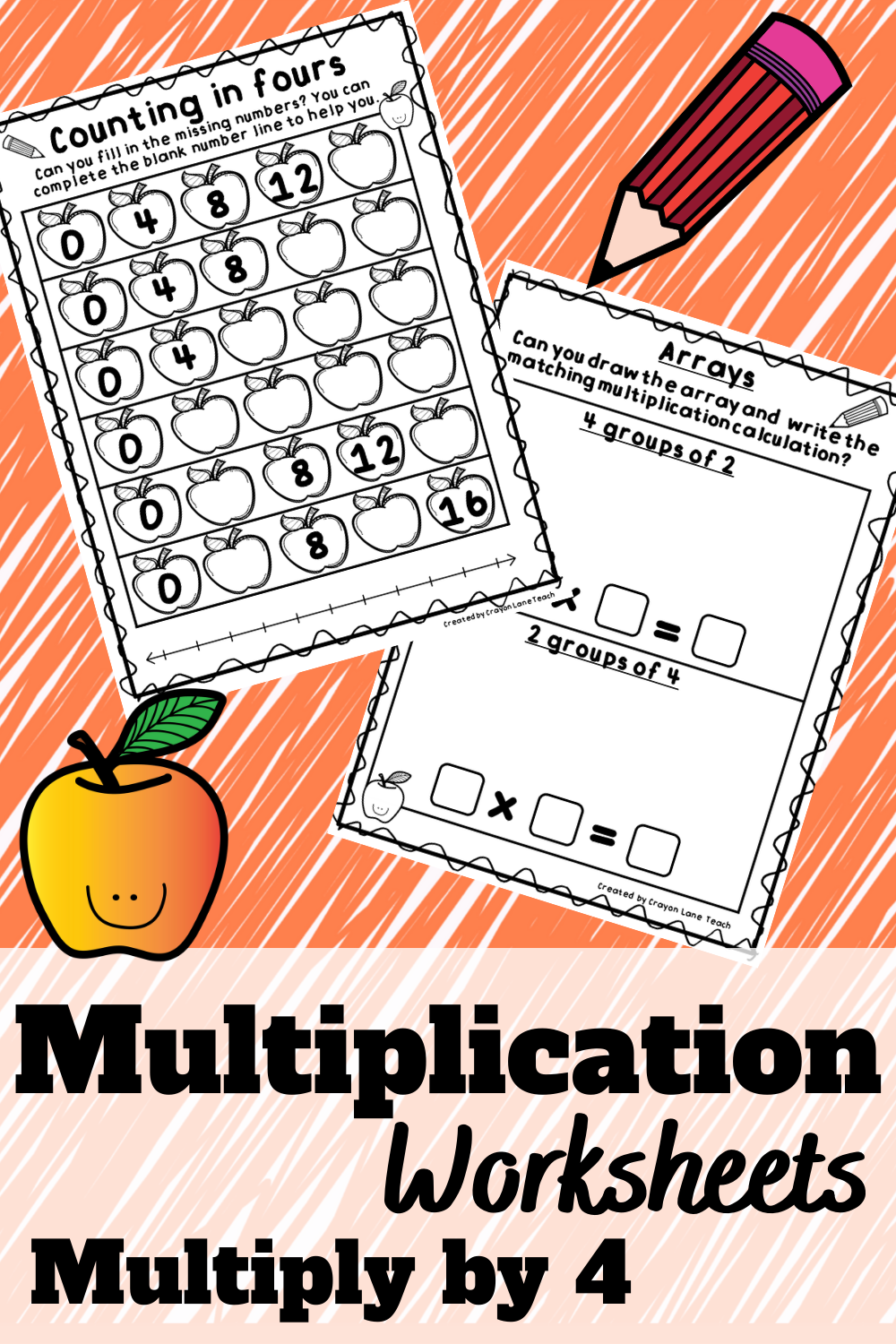 80 Printable Multiplying With Arrays Worksheets 8