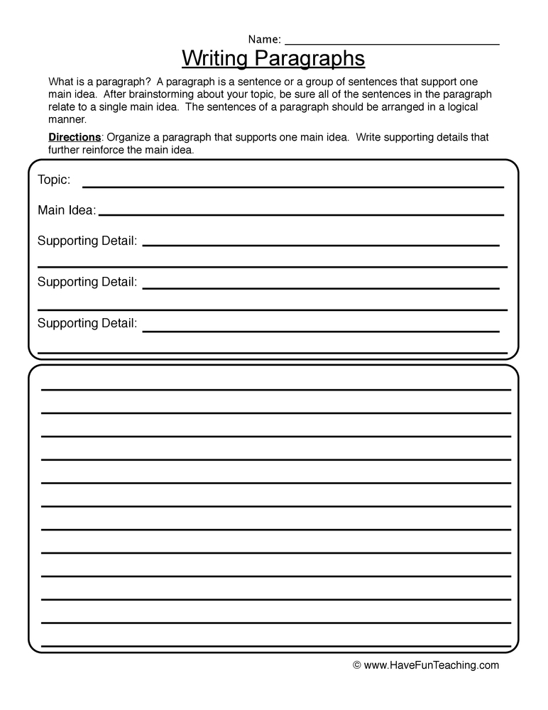 80 Printable Paragraph Correction Worksheets Pdf 26