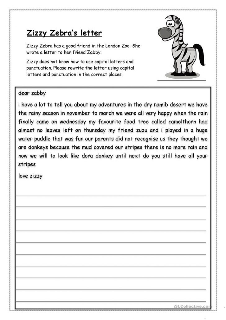 80 Printable Paragraph Correction Worksheets Pdf 5