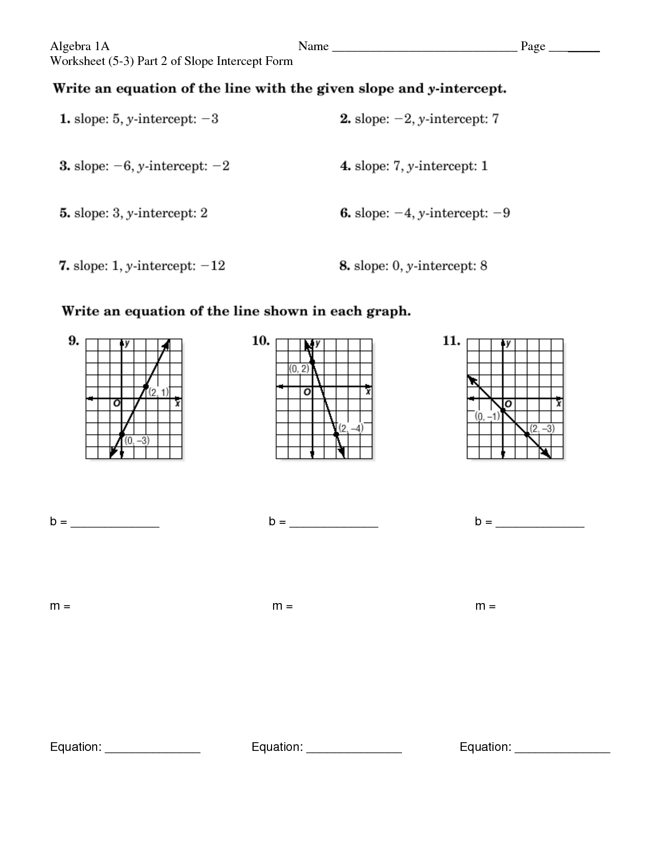 80 Printable Types Of Slopes Worksheets 21