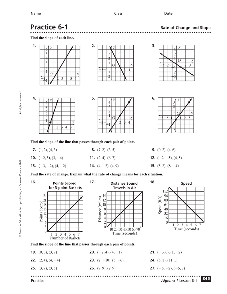 80 Printable Types Of Slopes Worksheets 41