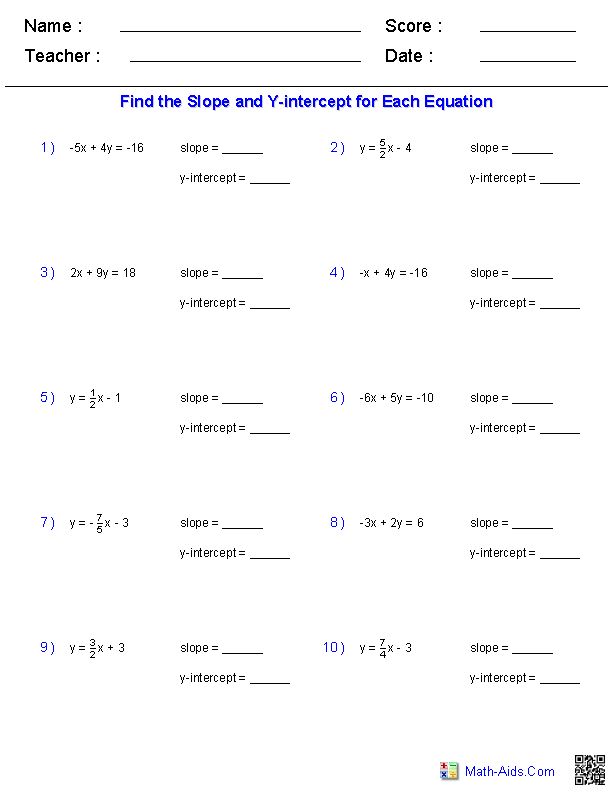 80 Printable Types Of Slopes Worksheets 69