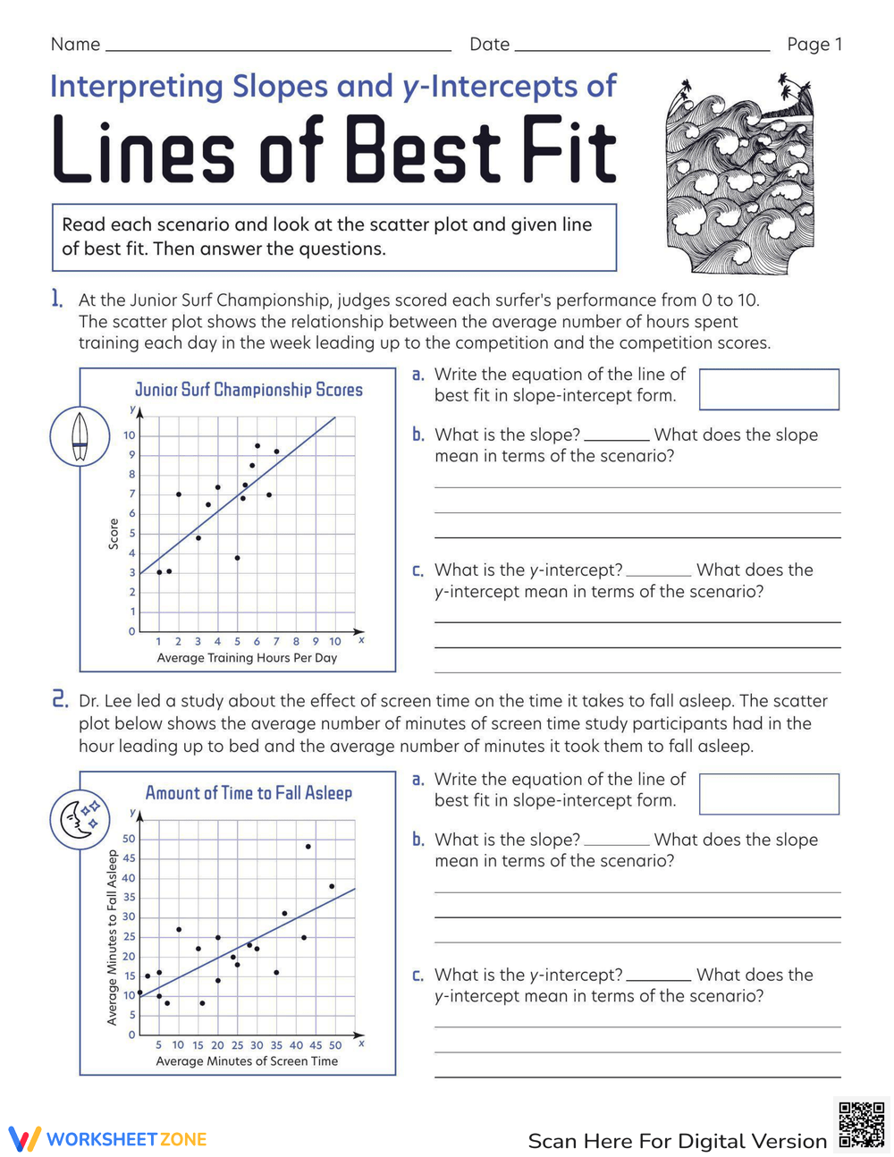 80 Printable Types Of Slopes Worksheets 81