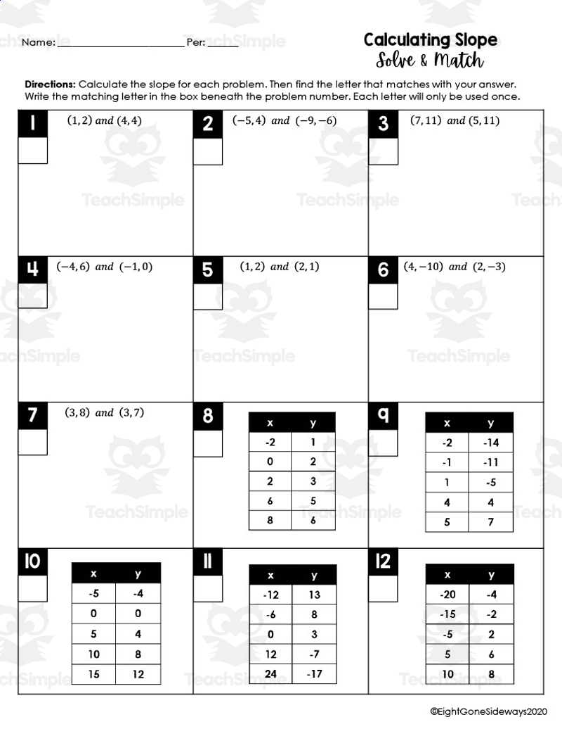 80 Printable Types Of Slopes Worksheets 84