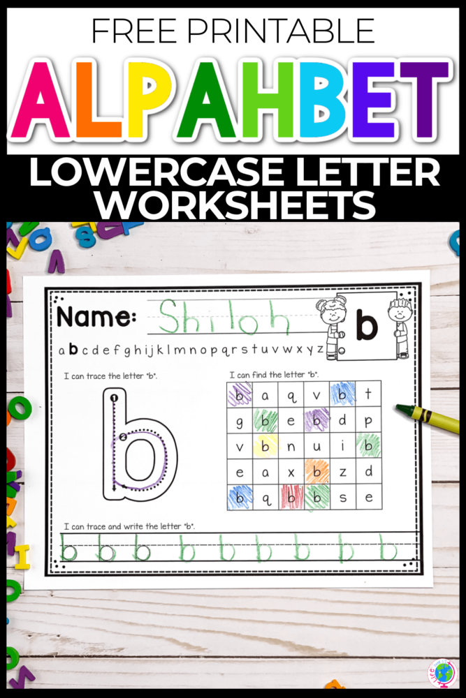 80 Printable Write Lowercase Letters Worksheets 21