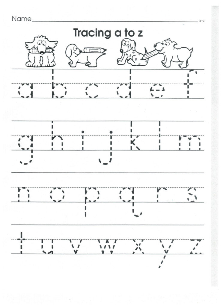 80 Printable Write Lowercase Letters Worksheets 25