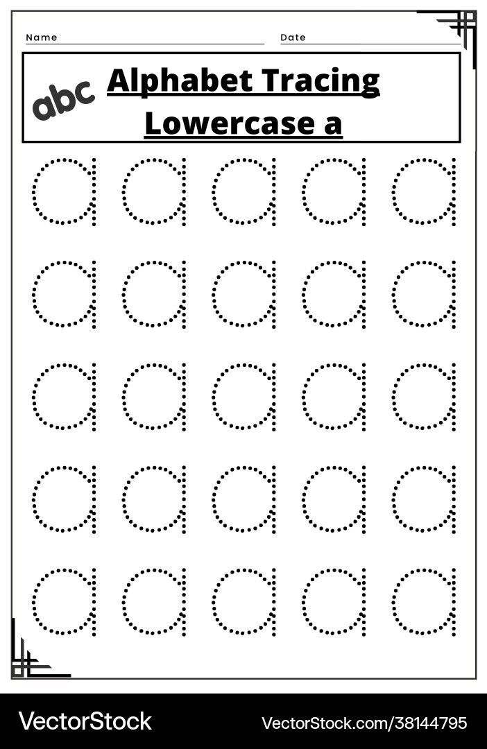 80 Printable Write Lowercase Letters Worksheets 27