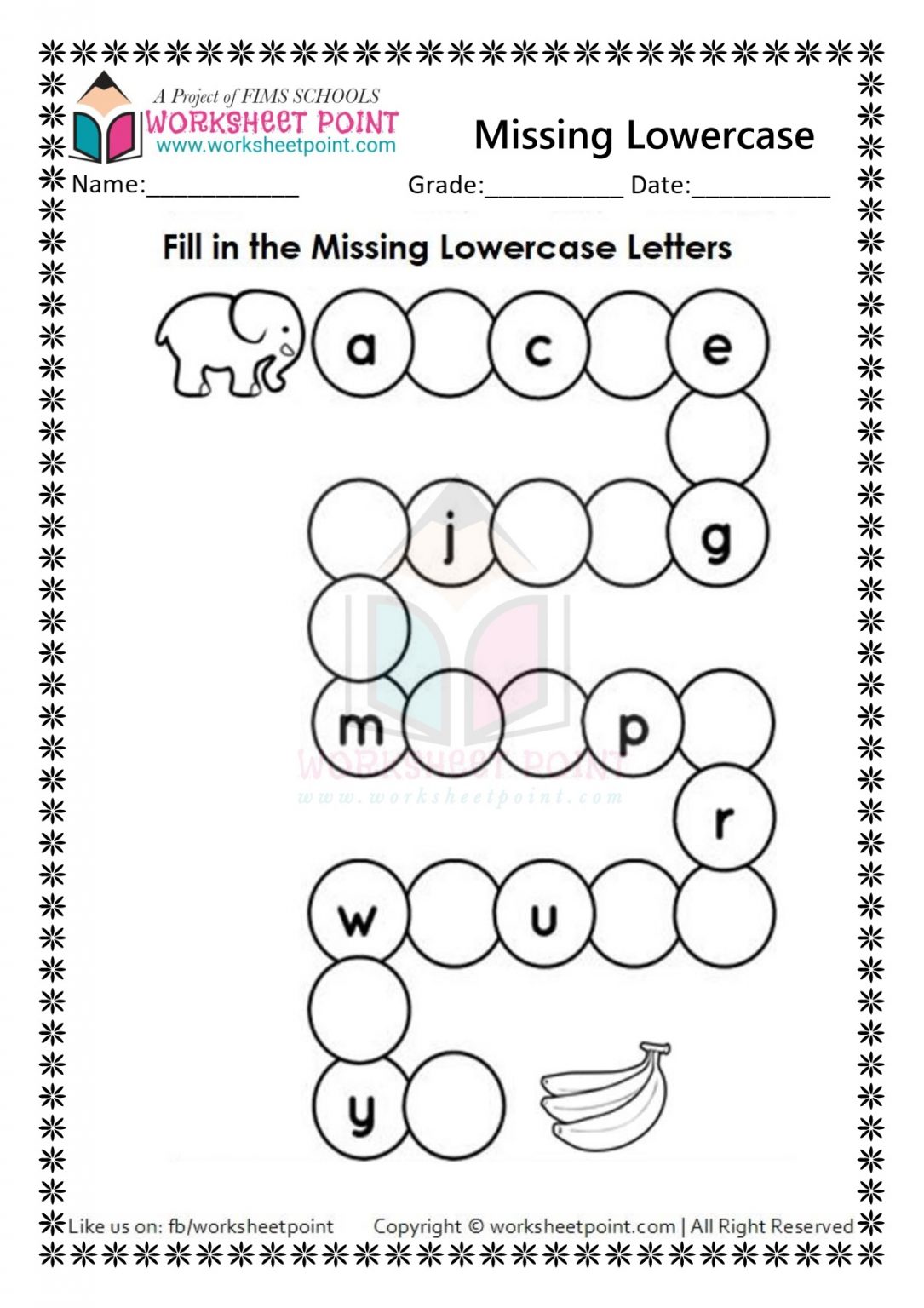 80 Printable Write Lowercase Letters Worksheets 51