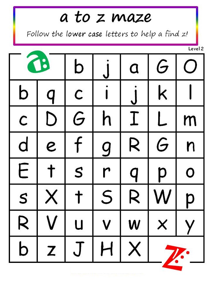 80 Printable Write Lowercase Letters Worksheets 57