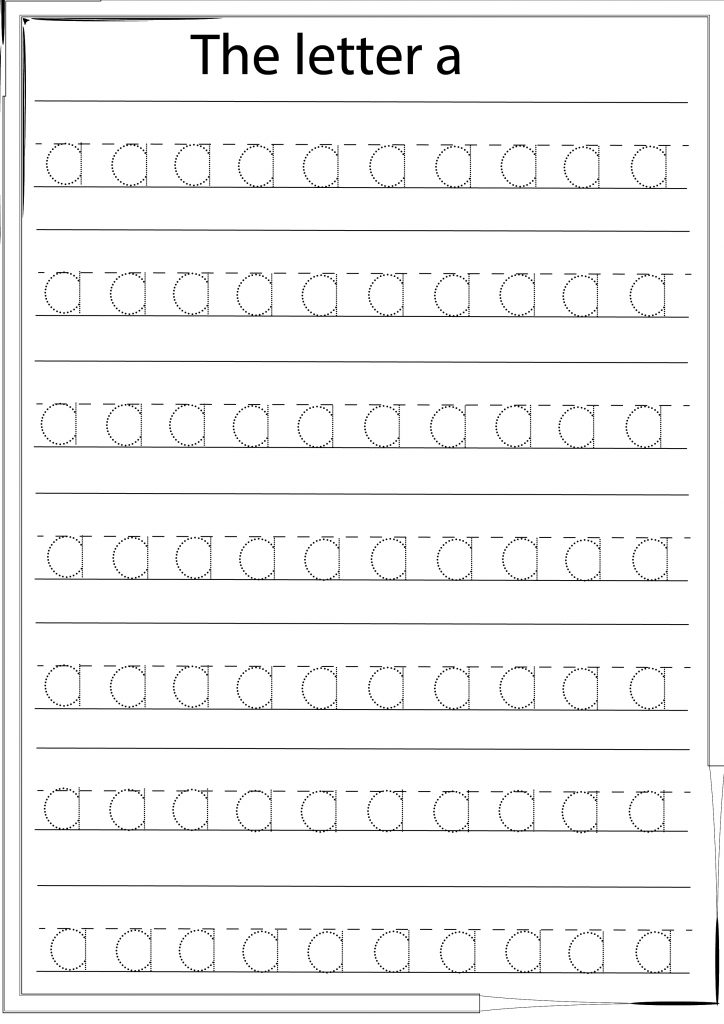 80 Printable Write Lowercase Letters Worksheets 63