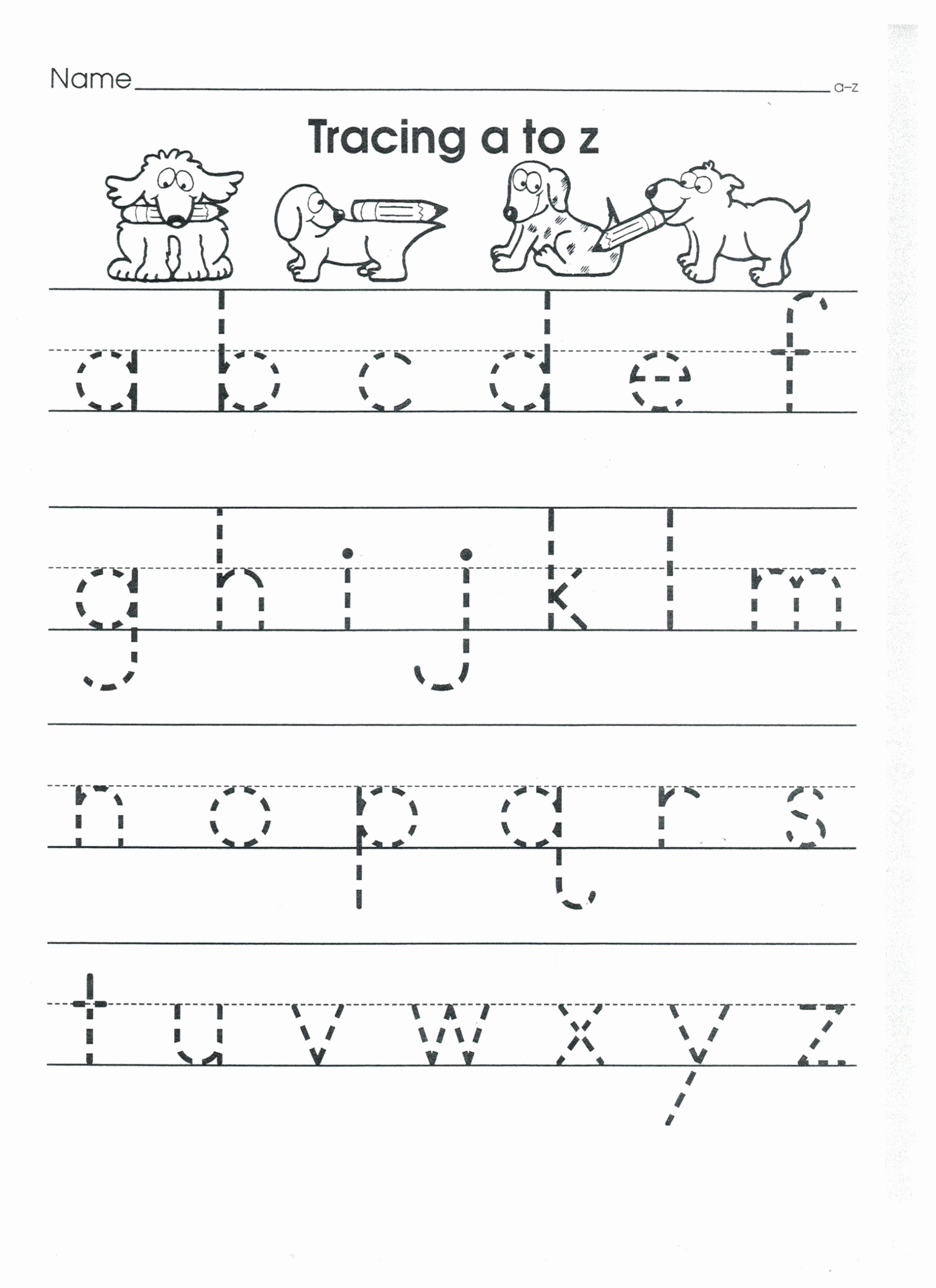 80 Printable Write Lowercase Letters Worksheets 67