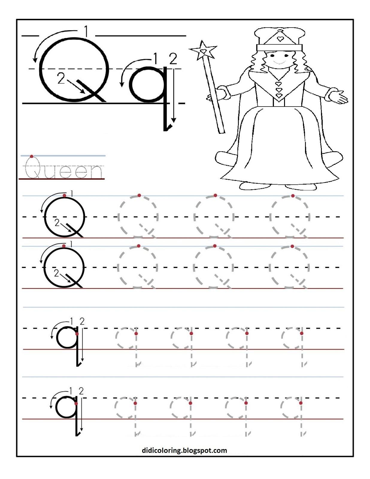 80 Printable Write Lowercase Letters Worksheets 72