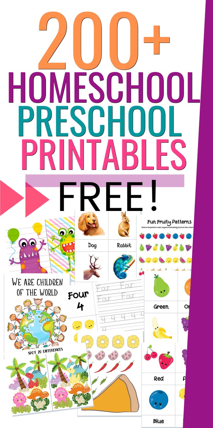 85 Free Homeschool Printable Worksheets 56