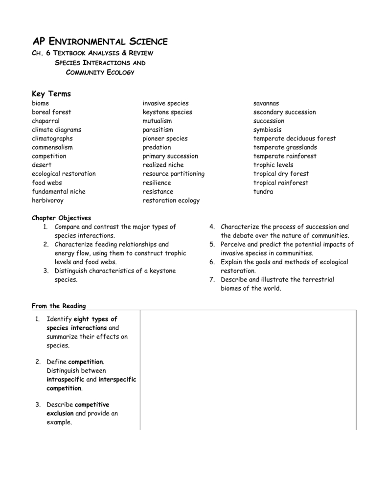 85 Speciation Worksheets Answer Key 61