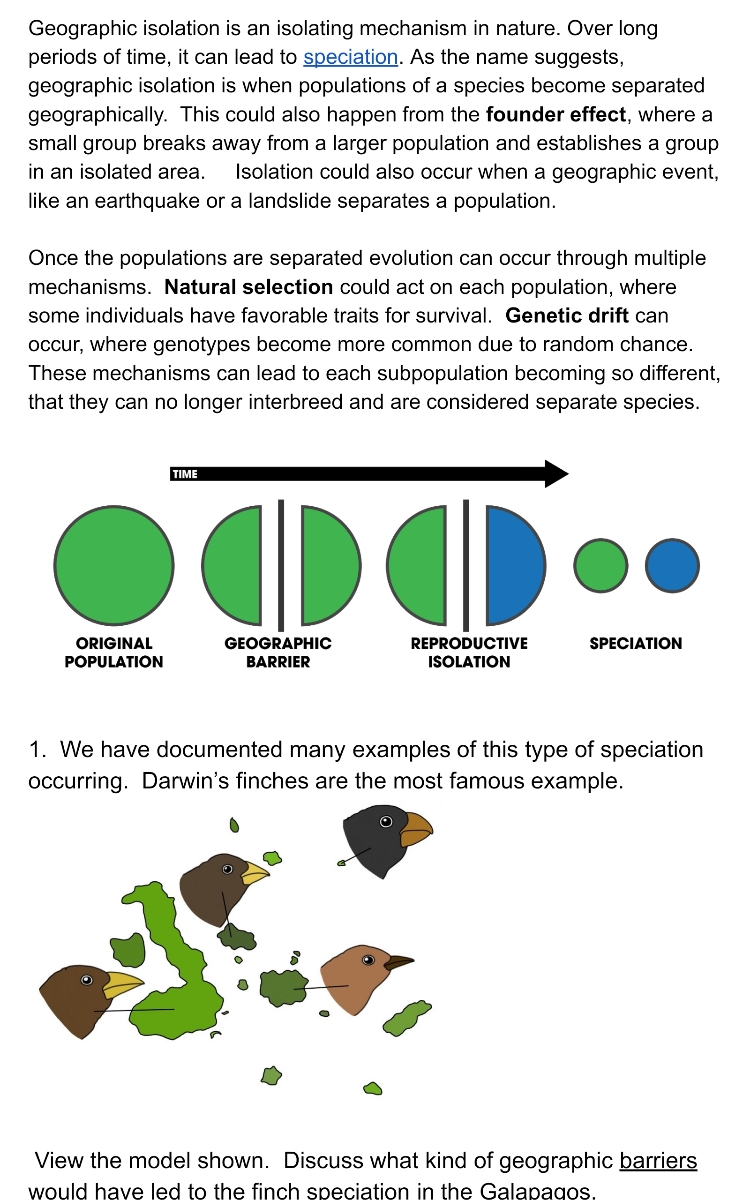 85 Speciation Worksheets Answer Key 62