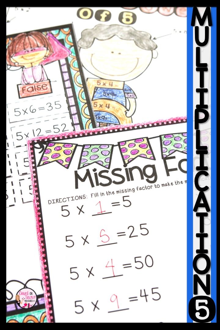 90 Multiplying By 5 Worksheets 38