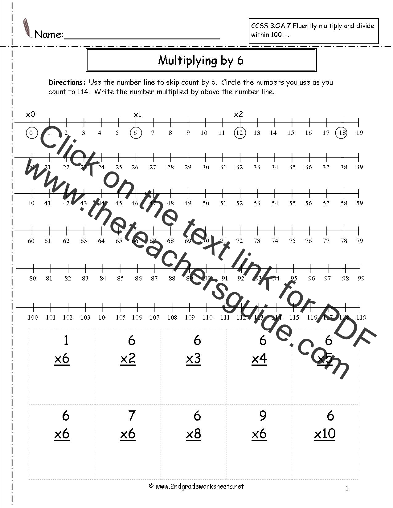 90 Multiplying By 5 Worksheets 45