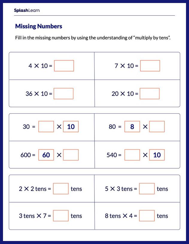 90 Multiplying By 5 Worksheets 61