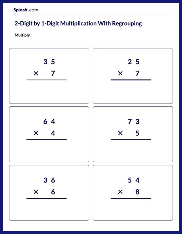 90 Multiplying By 5 Worksheets 62