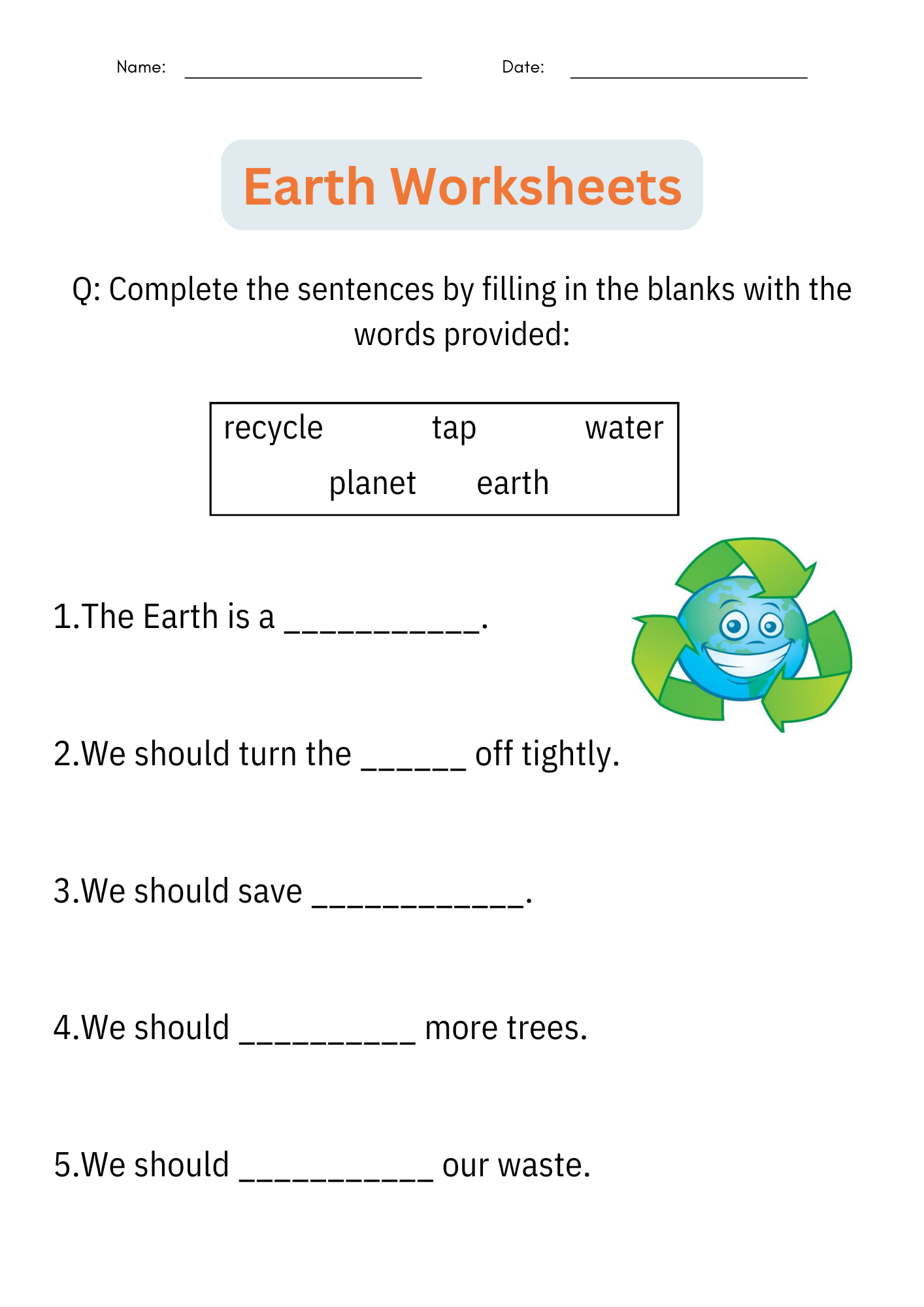 90 Printable Layers Of Earth Worksheets 24