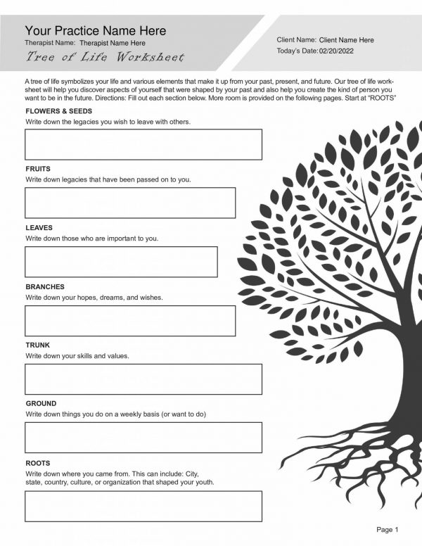 90 Wheel Of Life Worksheets 21