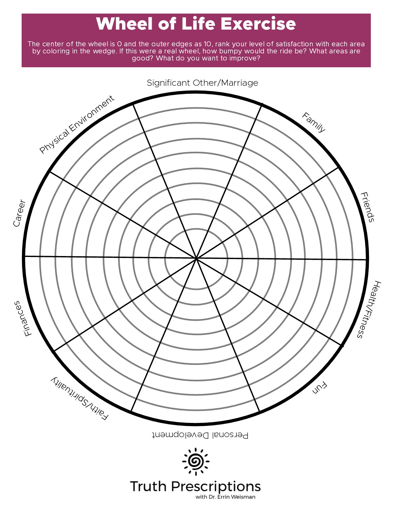 90 Wheel Of Life Worksheets 22