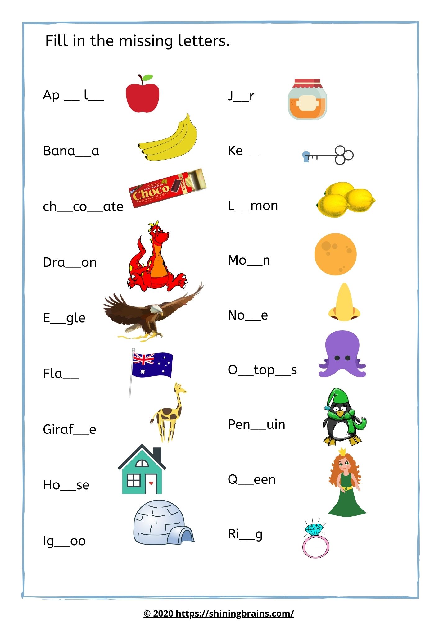 90 Worksheets For Kids Pdf 23