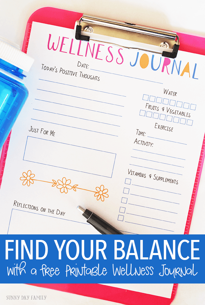 Get 85 Daily Wellness Worksheets 16