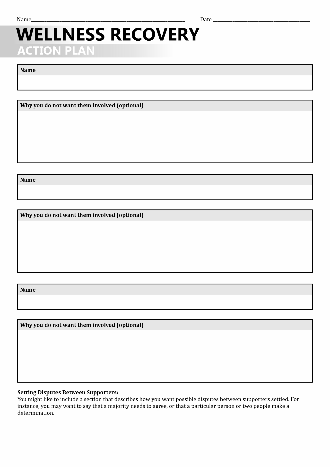 Get 85 Daily Wellness Worksheets 49