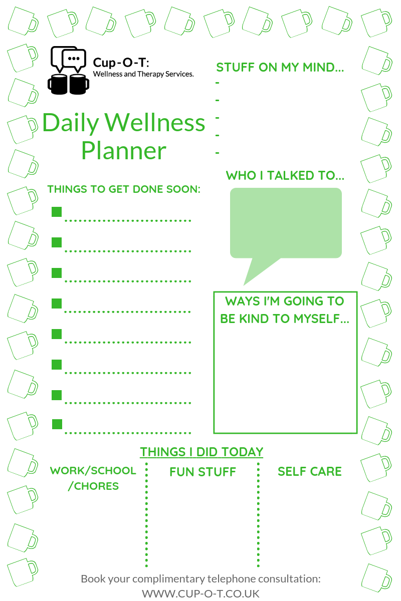 Get 85 Daily Wellness Worksheets 71