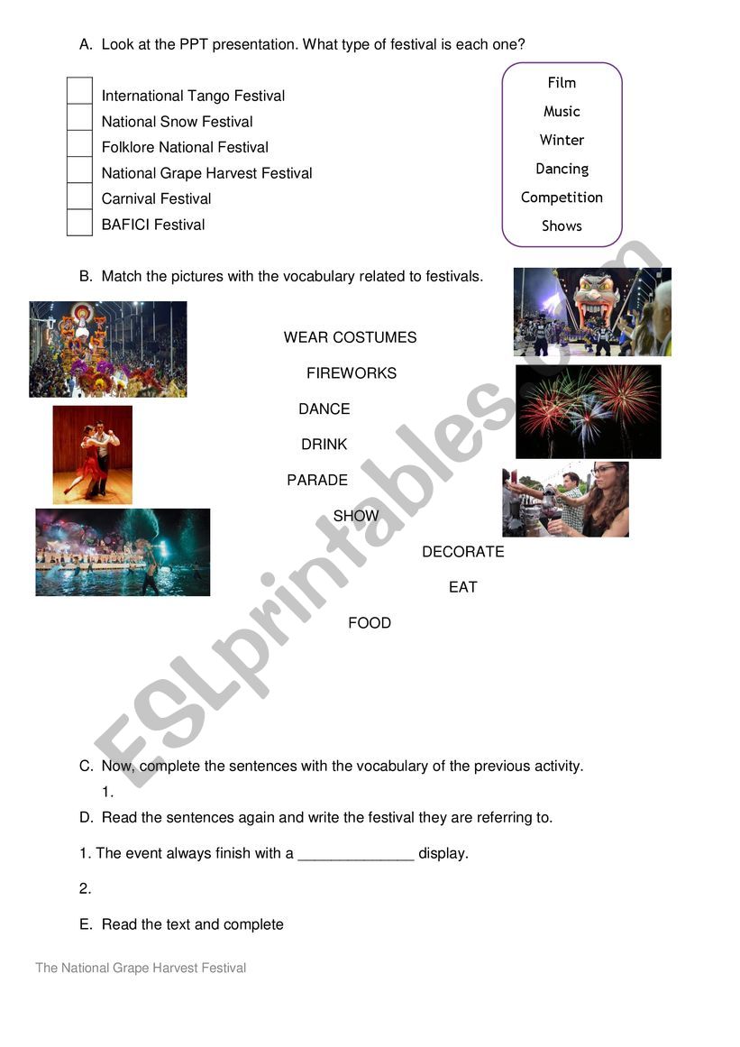 Get 85 Film Festival Worksheets Ideas 10