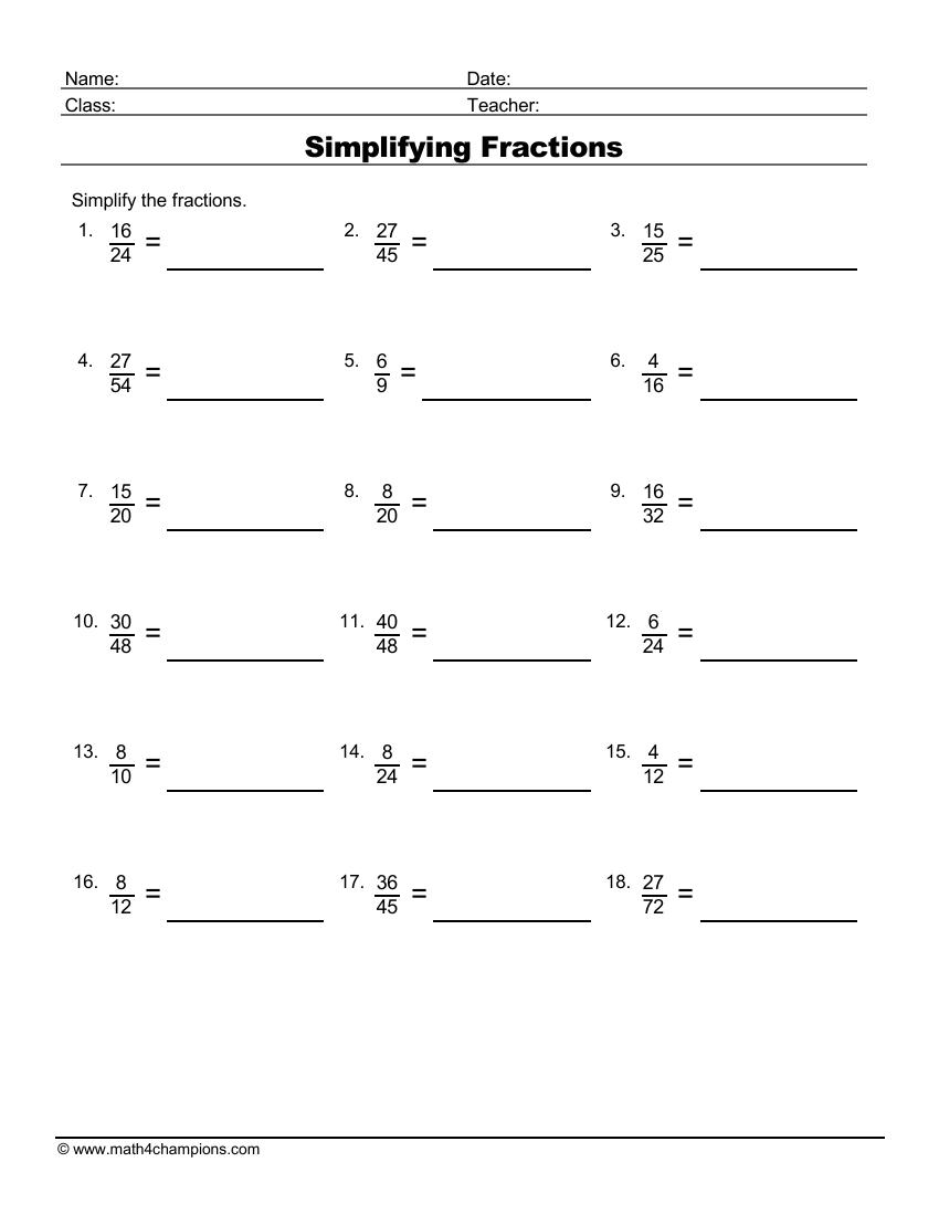 Get 85 Fraction Review Worksheets Pdf Ideas 11