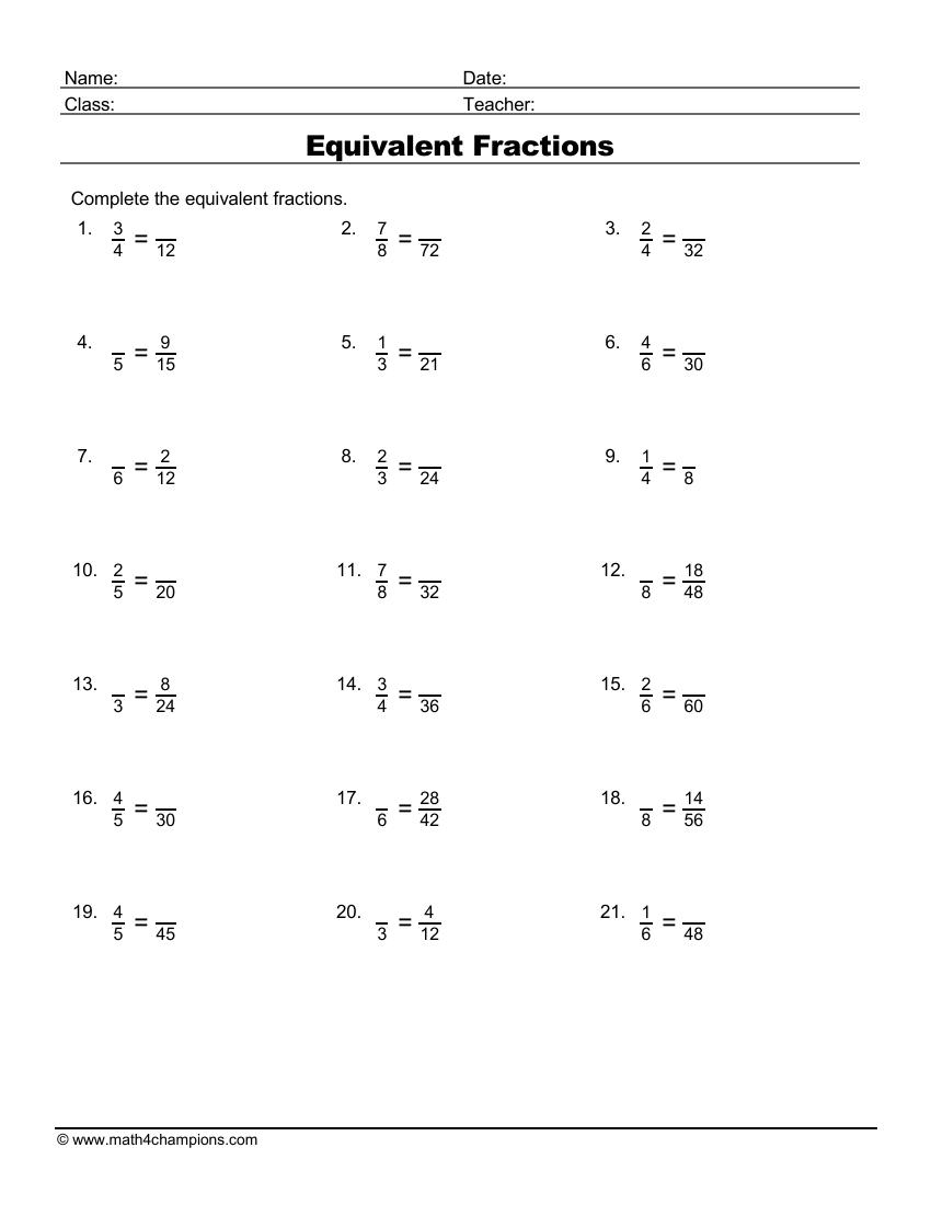 Get 85 Fraction Review Worksheets Pdf Ideas 30